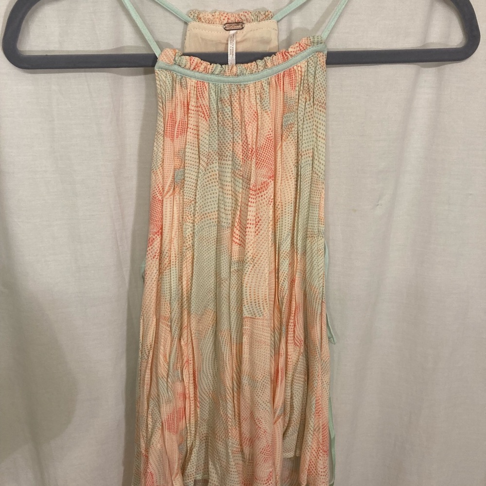 Free People Sleeveless Print Top